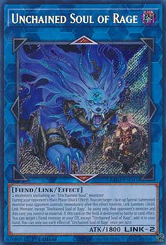 Unchained Soul of Rage (V.3 - Secret Rare) - 25th Anniversary Rarity Collection II (Secret Rare) [RA02-041]