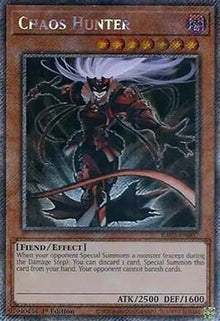 Chaos Hunter (V.4 - Platinum Secret Rare) - 25th Anniversary Rarity Collection II (Platinum Secret Rare) [RA02-007]