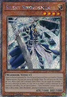 Silent Swordsman (V.4 - Platinum Secret Rare) - 25th Anniversary Rarity Collection II (Platinum Secret Rare) [RA02-011]