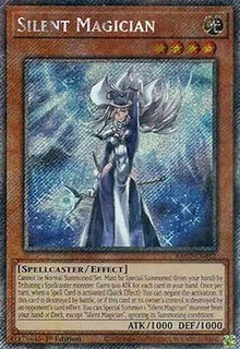 Silent Magician (V.4 - Platinum Secret Rare) - 25th Anniversary Rarity Collection II (Platinum Secret Rare) [RA02-012]
