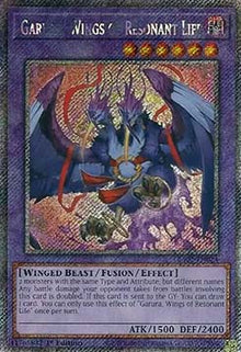 Garura, Wings of Resonant Life (V.4 - Platinum Secret Rare) - 25th Anniversary Rarity Collection II (Platinum Secret Rare) [RA02-024]