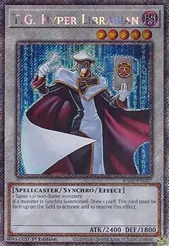 T.G. Hyper Librarian (V.4 - Platinum Secret Rare) - 25th Anniversary Rarity Collection II (Platinum Secret Rare) [RA02-027]