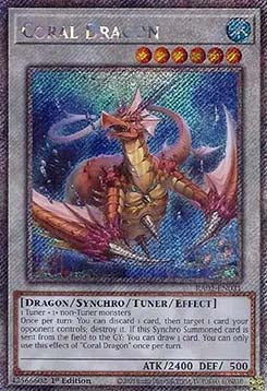 Coral Dragon (V.4 - Platinum Secret Rare) - 25th Anniversary Rarity Collection II (Platinum Secret Rare) [RA02-031]