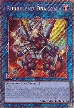 Borrelend Dragon (V.4 - Platinum Secret Rare) - 25th Anniversary Rarity Collection II (Platinum Secret Rare) [RA02-043]
