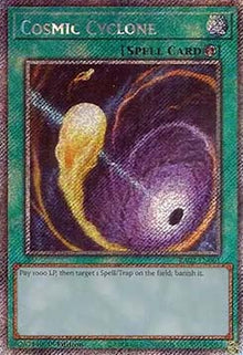 Cosmic Cyclone (V.4 - Platinum Secret Rare) - 25th Anniversary Rarity Collection II (Platinum Secret Rare) [RA02-061]
