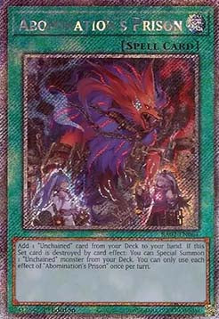 Abomination's Prison (V.4 - Platinum Secret Rare) - 25th Anniversary Rarity Collection II (Platinum Secret Rare) [RA02-064]