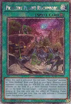 Primitive Planet Reichphobia (V.4 - Platinum Secret Rare) - 25th Anniversary Rarity Collection II (Platinum Secret Rare) [RA02-067]