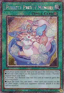 Purrely Pretty Memory (V.4 - Platinum Secret Rare) - 25th Anniversary Rarity Collection II (Platinum Secret Rare) [RA02-072]