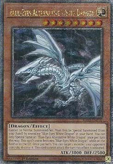 Blue-Eyes Alternative White Dragon (V.5 - Quarter Century Secret Rare) - 25th Anniversary Rarity Collection II (Quarter Century Secret Rare) [RA02-010]