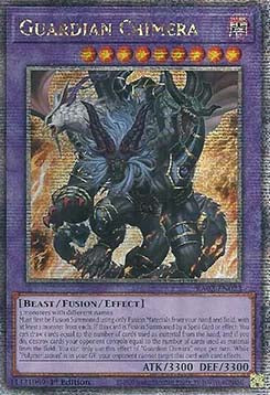 Guardian Chimera (V.5 - Quarter Century Secret Rare) - 25th Anniversary Rarity Collection II (Quarter Century Secret Rare) [RA02-023]