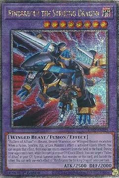 Rindbrumm the Striking Dragon (V.5 - Quarter Century Secret Rare) - 25th Anniversary Rarity Collection II (Quarter Century Secret Rare) [RA02-025]