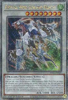 Crystal Wing Synchro Dragon (V.5 - Quarter Century Secret Rare) - 25th Anniversary Rarity Collection II (Quarter Century Secret Rare) [RA02-029]