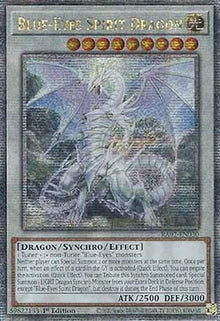 Blue-Eyes Spirit Dragon (V.5 - Quarter Century Secret Rare) - 25th Anniversary Rarity Collection II (Quarter Century Secret Rare) [RA02-030]