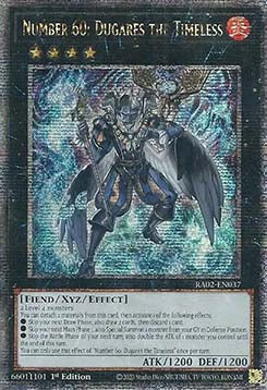 Number 60: Dugares the Timeless (V.5 - Quarter Century Secret Rare) - 25th Anniversary Rarity Collection II (Quarter Century Secret Rare) [RA02-037]