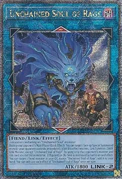 Unchained Soul of Rage (V.5 - Quarter Century Secret Rare) - 25th Anniversary Rarity Collection II (Quarter Century Secret Rare) [RA02-041]