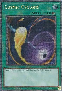 Cosmic Cyclone (V.5 - Quarter Century Secret Rare) - 25th Anniversary Rarity Collection II (Quarter Century Secret Rare) [RA02-061]