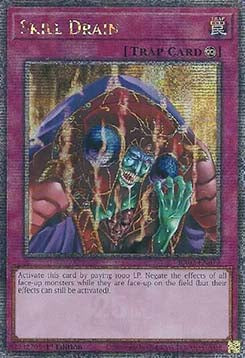 Skill Drain (V.5 - Quarter Century Secret Rare) - 25th Anniversary Rarity Collection II (Quarter Century Secret Rare) [RA02-077]