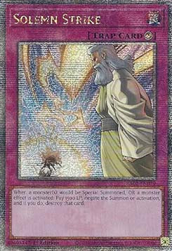 Solemn Strike (V.5 - Quarter Century Secret Rare) - 25th Anniversary Rarity Collection II (Quarter Century Secret Rare) [RA02-079]