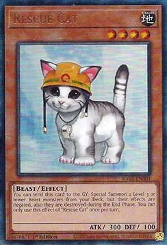 Rescue Cat (V.13 - Ultimate Rare) - 25th Anniversary Rarity Collection II (Ultimate Rare) [RA02-001]