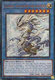 Sauravis, the Ancient and Ascended (V.7 - Ultimate Rare) - 25th Anniversary Rarity Collection II (Ultimate Rare) [RA02-019]