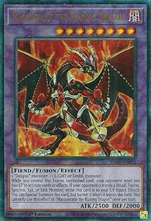 Masquerade the Blazing Dragon (V.7 - Ultimate Rare) - 25th Anniversary Rarity Collection II (Ultimate Rare) [RA02-022]