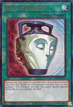 Pot of Duality (V.7 - Ultimate Rare) - 25th Anniversary Rarity Collection II (Ultimate Rare) [RA02-057]