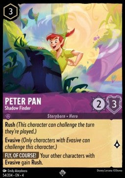 Peter Pan - Shadow Finder - Ursula's Return (Super Rare) [4URS-54]