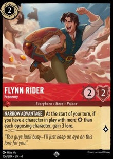 Flynn Rider - Frenemy - Ursula's Return (Super Rare) [4URS-106]