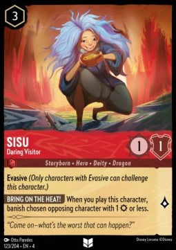 Sisu - Daring Visitor - Ursula's Return (Uncommon) [4URS-123]
