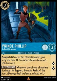 Prince Phillip - Gallant Defender - Ursula's Return (Rare) [4URS-152]