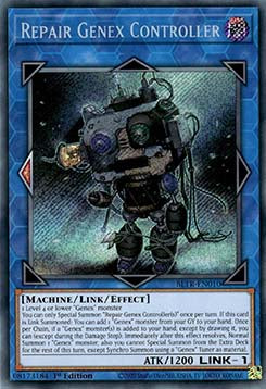 Repair Genex Controller (V.1 - Secret Rare) - Battles of Legend: Terminal Revenge (Secret Rare) [BLTR-010]