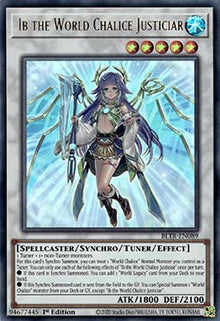 Ib the World Chalice Justiciar (V.1 - Ultra Rare) - Battles of Legend: Terminal Revenge (Ultra Rare) [BLTR-089]