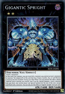 Gigantic Spright (V.1 - Secret Rare) - Battles of Legend: Terminal Revenge (Secret Rare) [BLTR-091]
