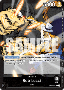 Rob Lucci (OP07-079) (V.1) - 500 Years into the Future (Leader) [OP07-079]
