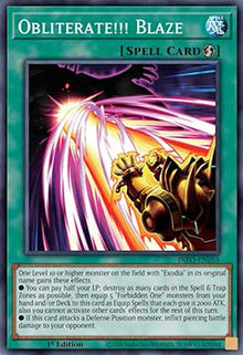 Obliterate!!! Blaze - The Infinite Forbidden (Super Rare) [INFO-055]