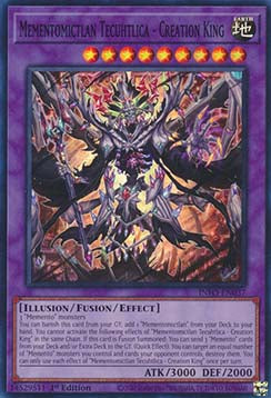 Mementomictlan Tecuhtlica - Creation King - The Infinite Forbidden (Super Rare) [INFO-037]