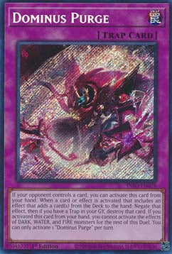 Dominus Purge (V.1 - Secret Rare) - The Infinite Forbidden (Secret Rare) [INFO-078]