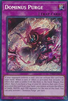 Dominus Purge (V.1 - Secret Rare) - The Infinite Forbidden (Secret Rare) [INFO-078]