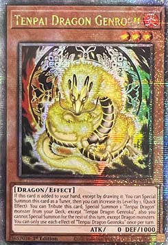 Tenpai Dragon Genroku (V.2 - Quarter Century Secret Rare) - The Infinite Forbidden (Quarter Century Secret Rare) [INFO-019]
