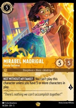 Mirabel Madrigal - Family Gatherer - Shimmering Skies (Legendary) [5SSK-14]