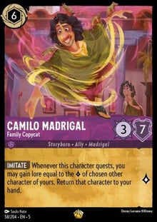 Camilo Madrigal - Family Copycat - Shimmering Skies (Legendary) [5SSK-58]