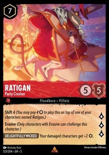 Ratigan - Party Crasher - Shimmering Skies (Rare) [5SSK-123]