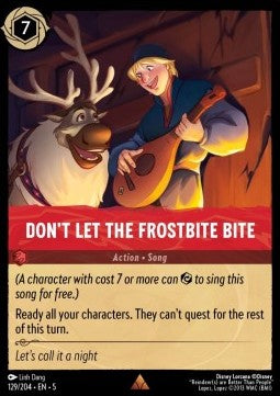 Don't Let the Frostbite Bite - Shimmering Skies (Rare) [5SSK-129]