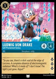 Ludwig von Drake - Self‐Proclaimed Genius - Shimmering Skies (Uncommon) [5SSK-151]