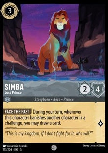 Simba - Lost Prince - Shimmering Skies (Common) [5SSK-173]