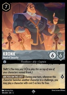 Kronk - Head of Security - Shimmering Skies (Super Rare) [5SSK-185]