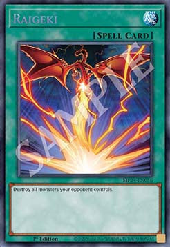 Raigeki - 25th Anniversary Tin: Dueling Mirrors (Secret Rare) [MP24-056]