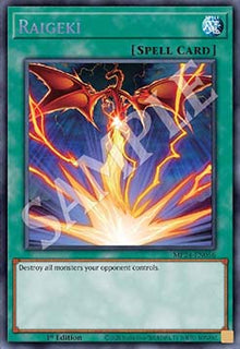 Raigeki - 25th Anniversary Tin: Dueling Mirrors (Secret Rare) [MP24-056]