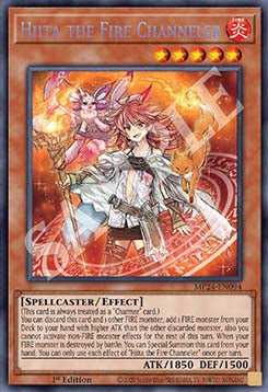 Hiita the Fire Channeler - 25th Anniversary Tin: Dueling Mirrors (Secret Rare) [MP24-094]