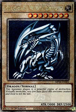 Blue-Eyes White Dragon - 25th Anniversary Tin: Dueling Mirrors (Quarter Century Secret Rare) [MP24-001]